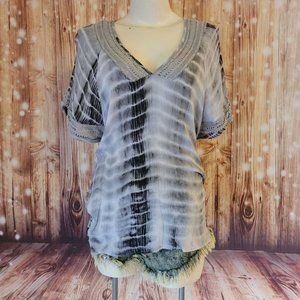 By Together Women's Medium Tie Dye Top